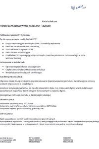 karta techniczna złączki